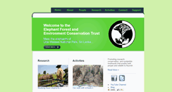Desktop Screenshot of elephantresearch.net